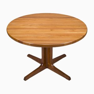 Mid-Century Teak Round Dining Table from Gudme Furniture Factory, 1960s-ZZH-1404852