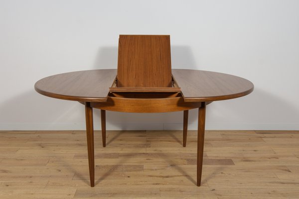 Mid-Century Teak Round Fresco Dining Table from G-Plan, United Knigdom, 1960s-NIT-2028966