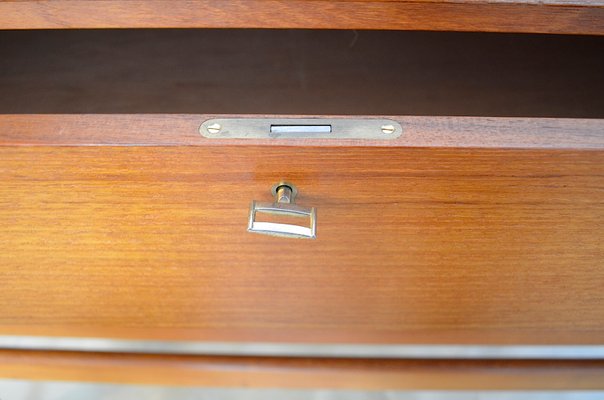 Mid-Century Teak Secretaire by Arne Wahl Iversen for Vinde Møbelfabrik-OV-843431