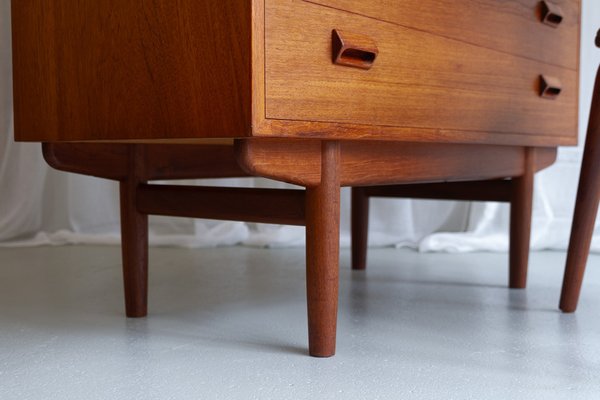 Mid-Century Teak Secretary by Børge Mogensen, 1960s-WIX-1679155