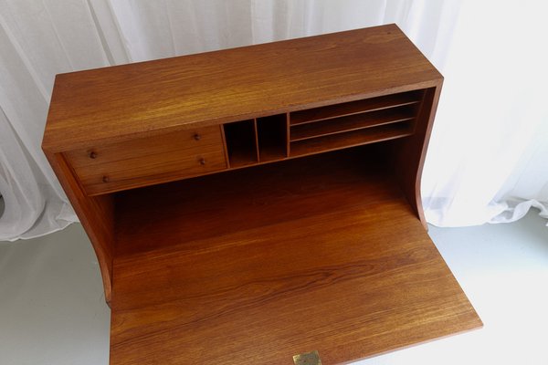 Mid-Century Teak Secretary by Børge Mogensen, 1960s-WIX-1679155