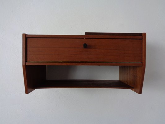 Mid-Century Teak Shelf, Denmark, 1960s-RDW-1785481