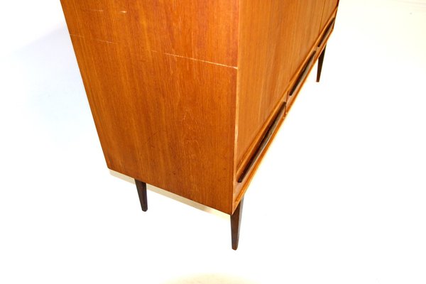 Mid-Century Teak Sideboard, Sweden, 1950s-GEK-1328105