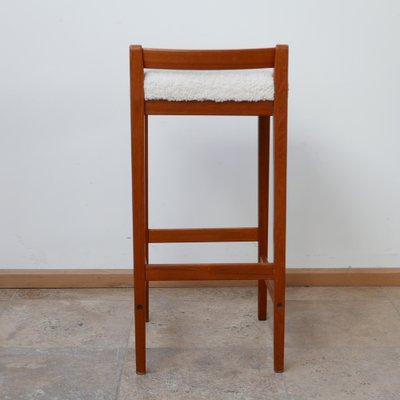 Mid-Century Teak Swedish Barstool-JRP-1028193