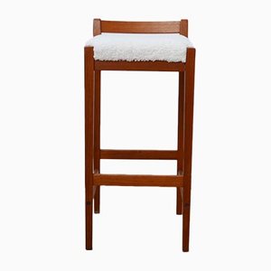 Mid-Century Teak Swedish Barstool-JRP-1028193