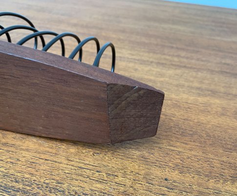 Mid-Century Teak Toast Holder, 1960s-UAH-1365934