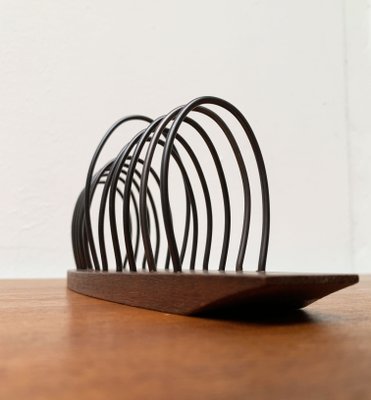 Mid-Century Teak Toast Holder, 1960s-UAH-1365934