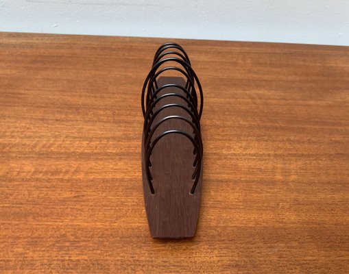 Mid-Century Teak Toast Holder, 1960s-UAH-1365934