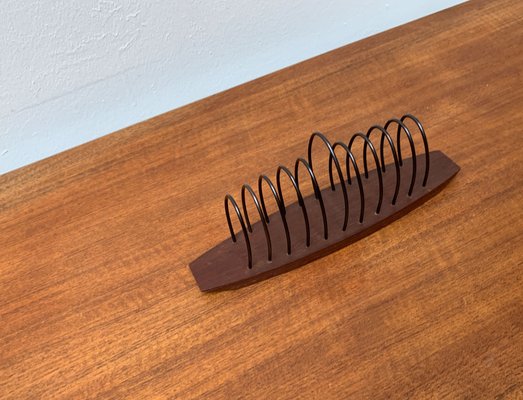 Mid-Century Teak Toast Holder, 1960s-UAH-1365934