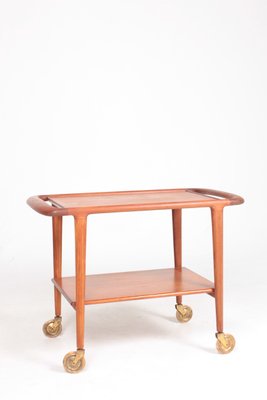 Mid-Century Teak Trolley by Niels Otto Møller for J.L. Møllers, 1960s-FK-574975