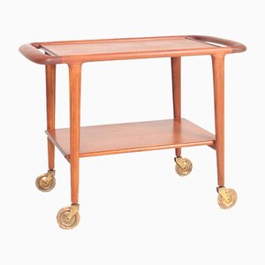 Mid-Century Teak Trolley by Niels Otto Møller for J.L. Møllers, 1960s-FK-574975