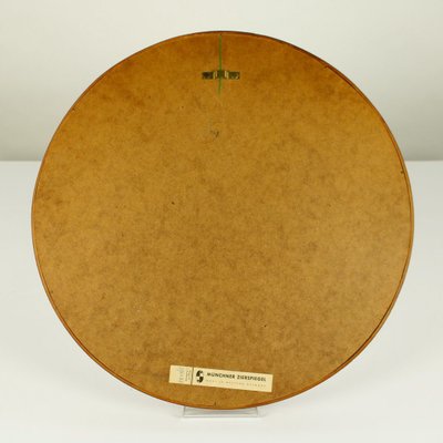 Mid-Century Teak Wall Mirror from Münchner Zierspiegel Manufaktur-FUP-727697