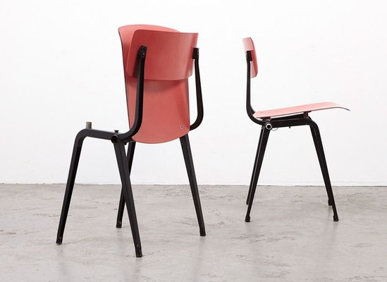 Mid-Century Theatre Revolt Foldable Chairs by Friso Kramer for Ahrend De Cirkel, Set of 2-BPT-767723