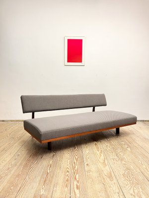 Mid-Century Three-Seater Sofa in Mahogany by Hans Bellmann for Wilkhahn, Germany, 1950s-DOY-1312113