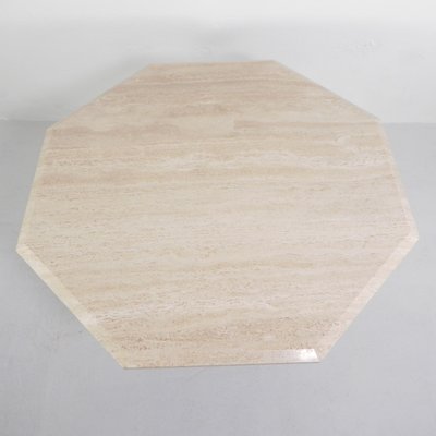 Mid-Century Travertine Dining Table, 1970s-TL-1767733