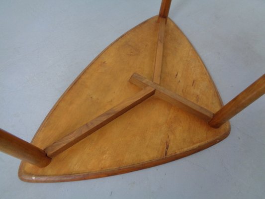 Mid-Century Triangular Teak Side Table, 1960s-RDW-848014