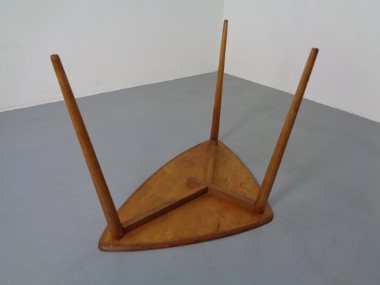 Mid-Century Triangular Teak Side Table, 1960s-RDW-848014