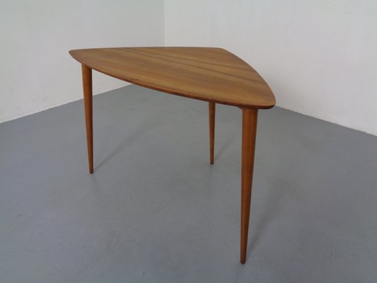 Mid-Century Triangular Teak Side Table, 1960s-RDW-848014