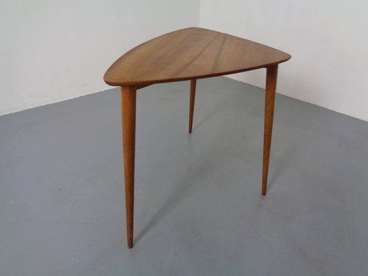 Mid-Century Triangular Teak Side Table, 1960s-RDW-848014