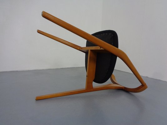 Mid-Century Tripod Beech Chair, 1960s-RDW-1720730