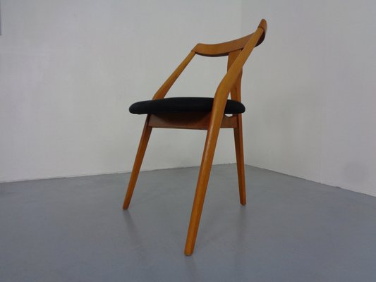 Mid-Century Tripod Beech Chair, 1960s-RDW-1720730