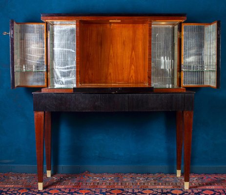 Mid-Century Trumeau Bar Cabinet Attributed to Paolo Buffa, 1950s-MBH-1032572