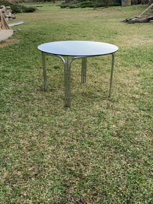 Mid-Century Tubular Chrome Coffee Table, 1960s-OXJ-1792901