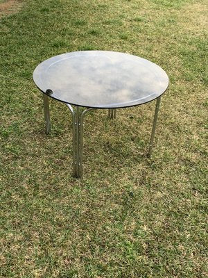 Mid-Century Tubular Chrome Coffee Table, 1960s-OXJ-1792901