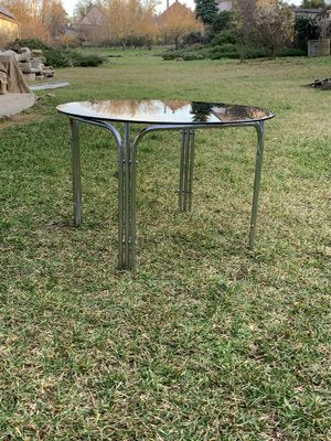 Mid-Century Tubular Chrome Coffee Table, 1960s-OXJ-1792901