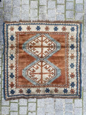 Mid-Century Turkish Kars Square Rug-YMM-1195079