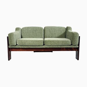 Mid-Century Two Seater Sofa Oriolo attributed to Claudio Salocchi for Sormani Wood, 1960s-FGA-2041587