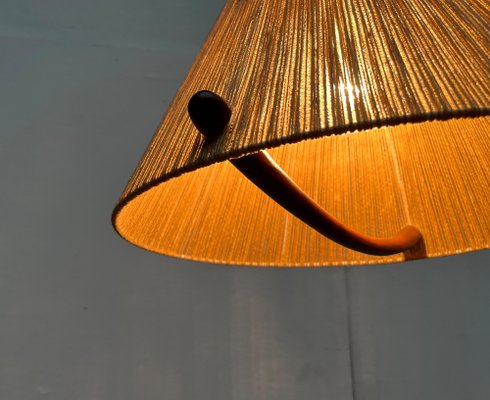 Mid-Century Type 324 Teak Pendant Lamp from Temde, 1960s-UAH-1720889