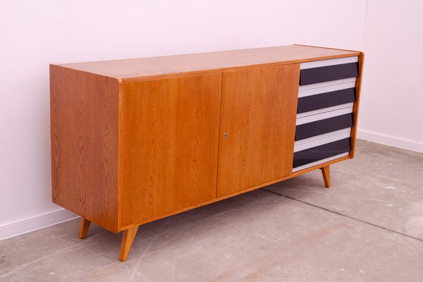 Mid-Century U-460 Sideboard by Jiří Jiroutek for Interior Prague, Czechoslovakia, 1960s-HXT-1720153