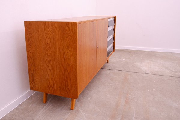 Mid-Century U-460 Sideboard by Jiří Jiroutek for Interior Prague, Czechoslovakia, 1960s-HXT-1720153