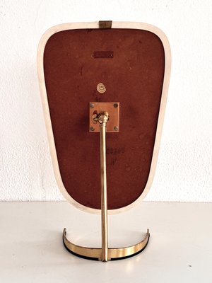 Mid-Century Vanity Table Mirror in Brass from Vereinigte Werkstätten Germany, 1960-VNE-2027216