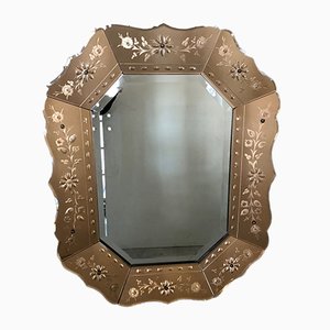 Mid-Century Venetian Mirror-QJM-857310