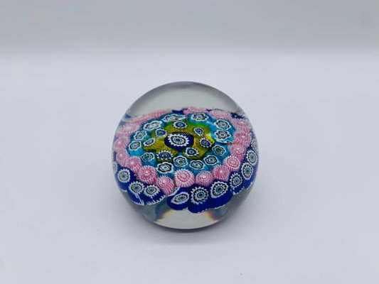 Mid-Century Venetian Murano Glass Paperweight Glass Ball from Murano-BZB-2031475