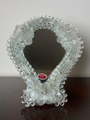 Mid-Century Venetian Murano Glass Table Mirror, 1960s-YST-1811623