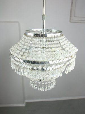 Mid-Century Viennese Crystal Chandelier-HGJ-1440828