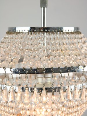 Mid-Century Viennese Crystal Chandelier-HGJ-1440828