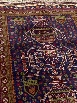 Mid-Century Vintage Baluch Afghan Rug-YMM-1161705