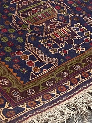 Mid-Century Vintage Baluch Afghan Rug-YMM-1161705