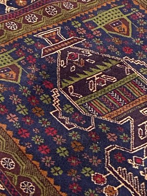 Mid-Century Vintage Baluch Afghan Rug-YMM-1161705