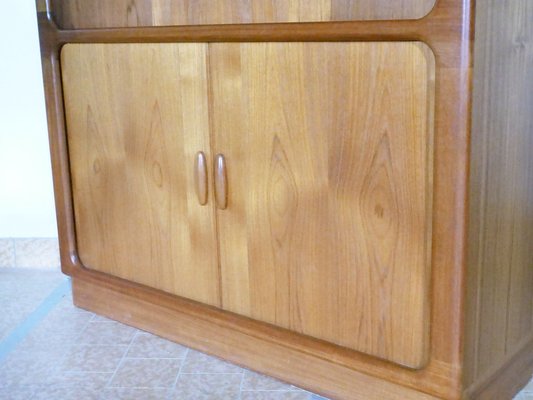 Mid-Century Wall Cabinet in Teak from Dyrlund, 1960s-LVS-1766027