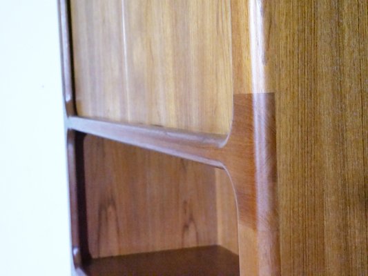 Mid-Century Wall Cabinet in Teak from Dyrlund, 1960s-LVS-1766027