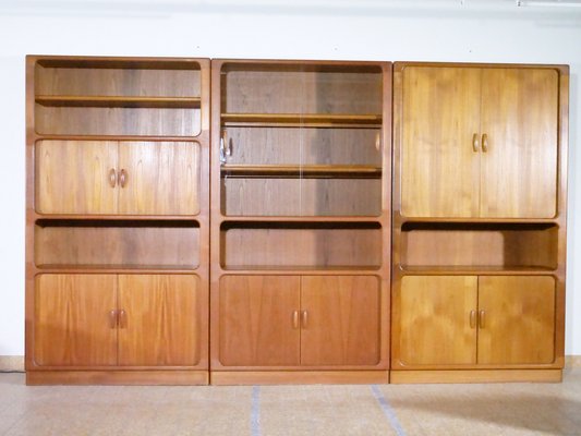 Mid-Century Wall Cabinet in Teak from Dyrlund, 1960s-LVS-1766027