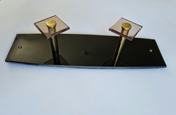 Mid-Century Wall Coat Rack, Italy, 1960s-TZ-1315594