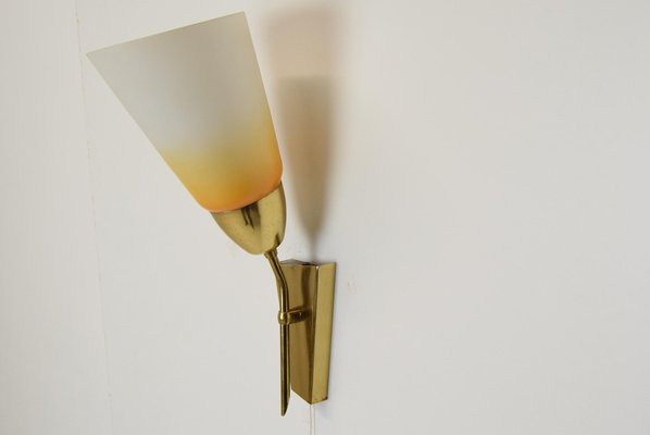 Mid-Century Wall Lamp from Kamenicky Senov, 1960s-TZ-1098773