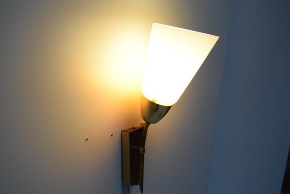 Mid-Century Wall Lamp from Kamenicky Senov, 1960s-TZ-1098773