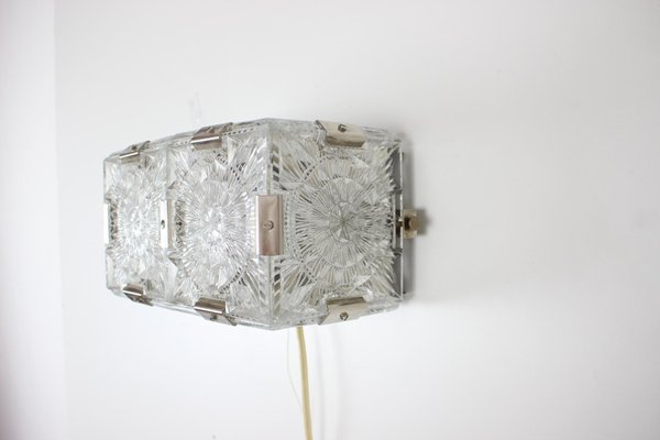 Mid-Century Wall Lamp from Kamenický Šenov, 1970s-TZ-1298739